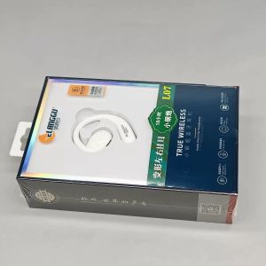 KDLCBB หูฟังบลูทูธแบบหูเดียว แบตเตอรี่ใช้งานได้นานเป็นพิเศษโดยไม่ทำให้หูไม่สบาย หูฟังบลูทูธธุรกิจไร้สายแบบสัมผัสติดหู