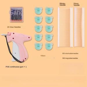Micro Stitch Gun Tudung Upgraded Micro Stitch Gun for Clothes with Storage Box Fixer Tool Household Sewing Tool 111字