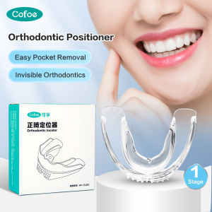 Cofoe 4D Invisible Teeth Orthodontic Aligner Phase 1 Appliance Alignment Invisible Transparent Braces Tooth Guard Anti-wear Teeth Free Portable Box