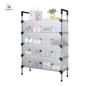 Stylish Shoe Rack with Thickened Metal Frame Multi-Layer Shoe Storage for Modern Homes