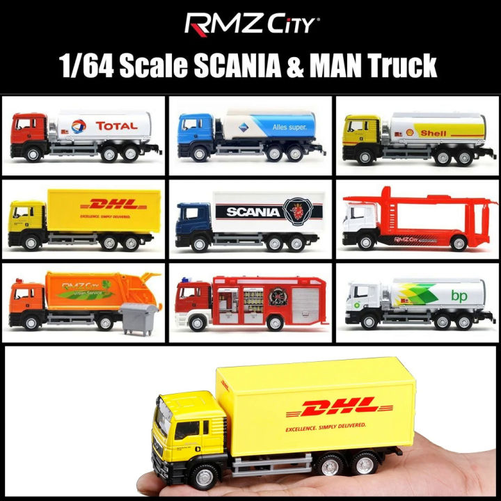 164 Scania kereta Trailer Tow Truck MAN Oil Tanker Container ...