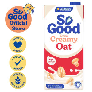 SO GOOD Extra-Creamy Oat Milk | Dairy-Free UHT 1L