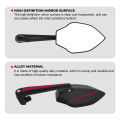 Street King Side Mirror V9  honda  YAMAHA For Motorcycle Explosion-Proof Anti Dazzling Lens UNIVERSAL. 