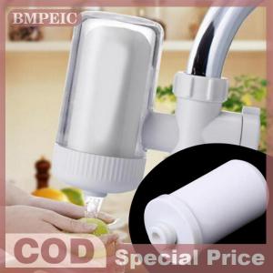 BMPEIC Hệ thống lọc nước gắn vòi nước màu trắng bằng gốm lõi lọc thay thế