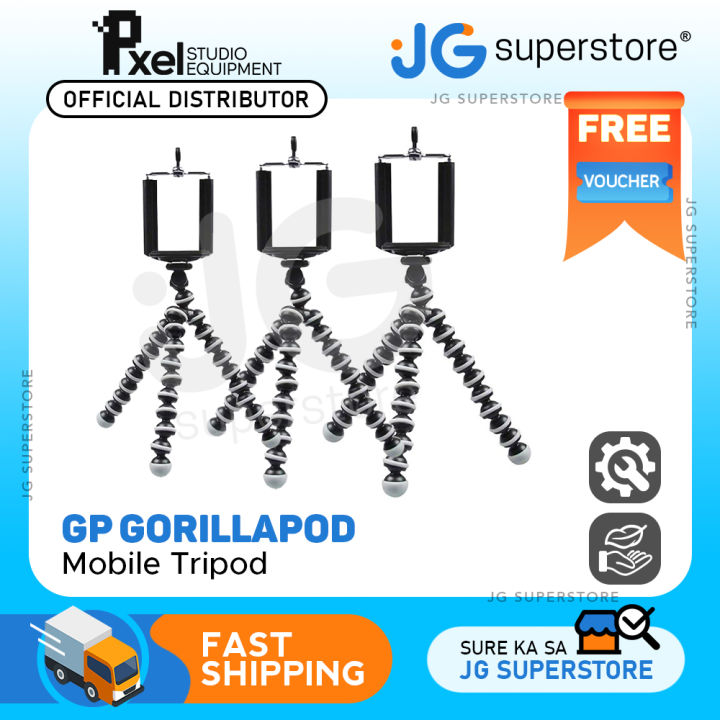 Phone Holder Shopee Tripod Stand Pxel GP-S/M/L Gorilla Pod Octopus