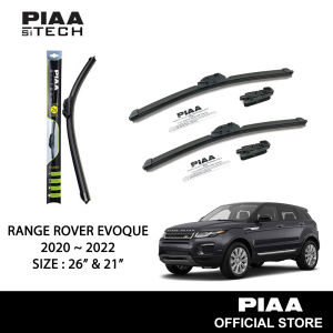 PIAA Si-Tech Silicone Wiper For Range Rover Evoque 2020 - 2022 (26" & 21")