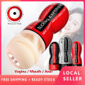 JIUAI Male Masturbator Sex Toys for Men Use Sex Tools Aeroplane Feel Real Cup Sex Toy for Boy Alat Lelaki [Free Lubricant]. 