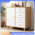 Lemari Kabinet Kayu Minimalis dengan Laci/Lemari Laci Kayu/Lemari Kabinet Kayu Minimalis dengan Laci/Minimalis Kayu Susun Penyimpanan Multifungsi Serbaguna/Rak Kayu Anti Debu Lemari Minimalis. 
