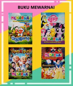 Buku Mewarnai Anak / Buku Mewarnai Seri 2