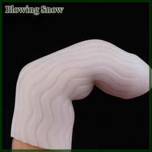 Blowing Silicone Gel Tube Bandage Finger Toe Protector Glove Sleeves Pain