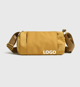 Túi đeo chéo đa năng thời trang logo 3D A.l.o Yo.ga Barrel.