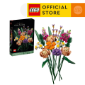 LEGO® Icons 10280 Flower Bouquet (756 Pieces)  Building Blocks, Bricks Toy, Bouquet Flower, Artificial Flower. 
