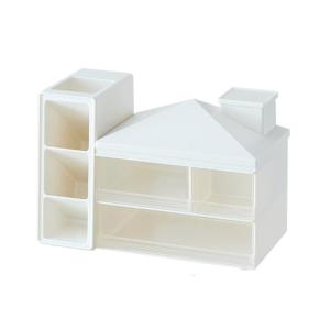 Máy tính để bàn ngăn kéo đa năng Bút tổ chức với ngăn kéo trượt tiết kiệm không gian cốc đựng bút hai lớp bàn Ngăn kéo giá để bút