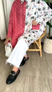 Oci Blouse Oversize Motif Cantik By Moela