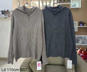 ATASAN SWEATER POLOS UNIK IMPORT BST