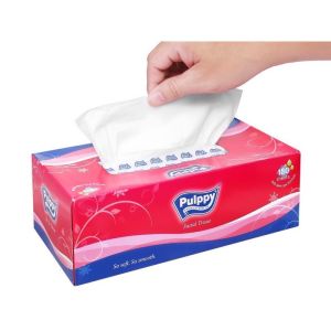 [HCM] Hộp khăn giấy rút Pulppy 180 tờ/ khăn giấy lụa Pulppy/ khăn giấy Pulppy