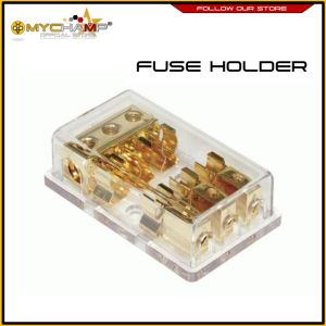 [MYC] Car 3 way AGU Audio 60A Amp Fuse Holder Block Fuse Box (1105)