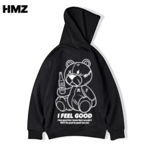 Jaket Sweater Hoodie HIPPO MANIC: Jaket Pria & Wanita Dewasa