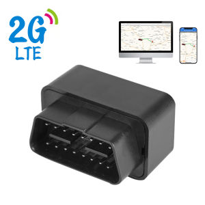 JPK【Ready Stock】2G 4G Mini OBD GPS Tracker 12V-24V Car Anti-Theft Alarm Tracking Device SMS Call Geofence Locator Free APP for iOS Andriod