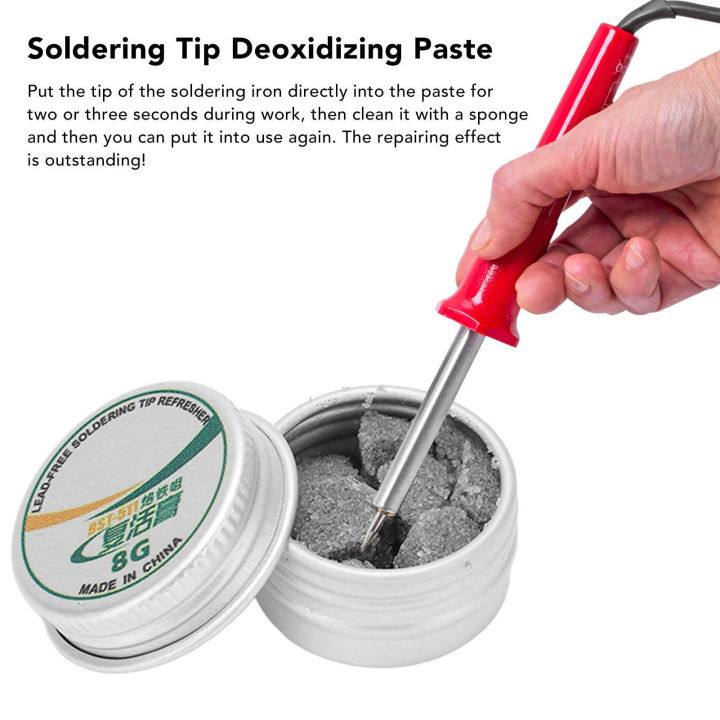 Soldering Iron Tip Resurrection Paste Light Weight Efficient Soldering