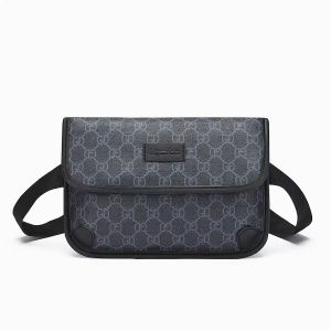 Tas Selempang Pria Bahan Kulit Tas Bahu Pria Import Motif Simple New Collection -WY1156