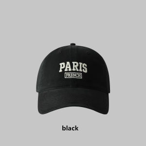 DREAM HOME Paris French Embroidered Baseball Cap Adjustable Casual Hat for Men Women Outdoor Sun Hat