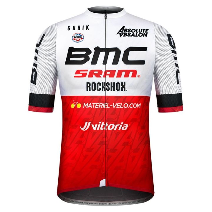 READY STOCK Mountain Bike Breathable BMC Cycling Jersey Short Sleeve ...