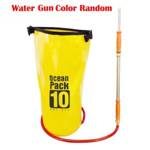 OKDEALS 10L/15L/20L Summer Water Spray Tool Large Capacity Backpack Pull Type Water Play Toys  High-pressure Water Splashing Pulling For Water Fights