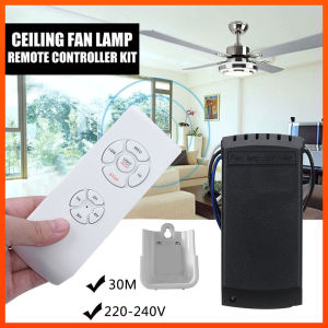 【Fan Remote】Smart Adjust Speed Light Fan Remote Control Universal Ceiling Fan Lamp Remote Controller Kit Remote