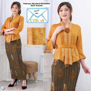 Atasan Kebaya Bordir Encim Senada Modern