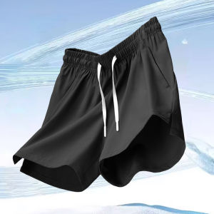 KAMB  celana pendek parasut Pria running pantai Ritsleting Saku