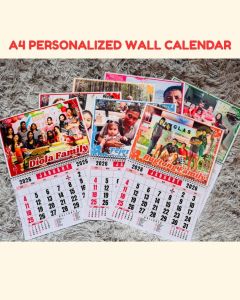 A4 Personalized Calendar 2026 Wall Calendar 2026 Gift Giveaways Store Calendar Home Decor