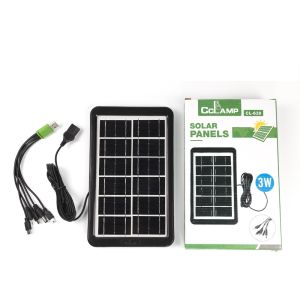 SYA Outdoor Camping Tent Solar Panel Charges phones mini fans mini flashlights emergency power supplies and emergency chargers.
