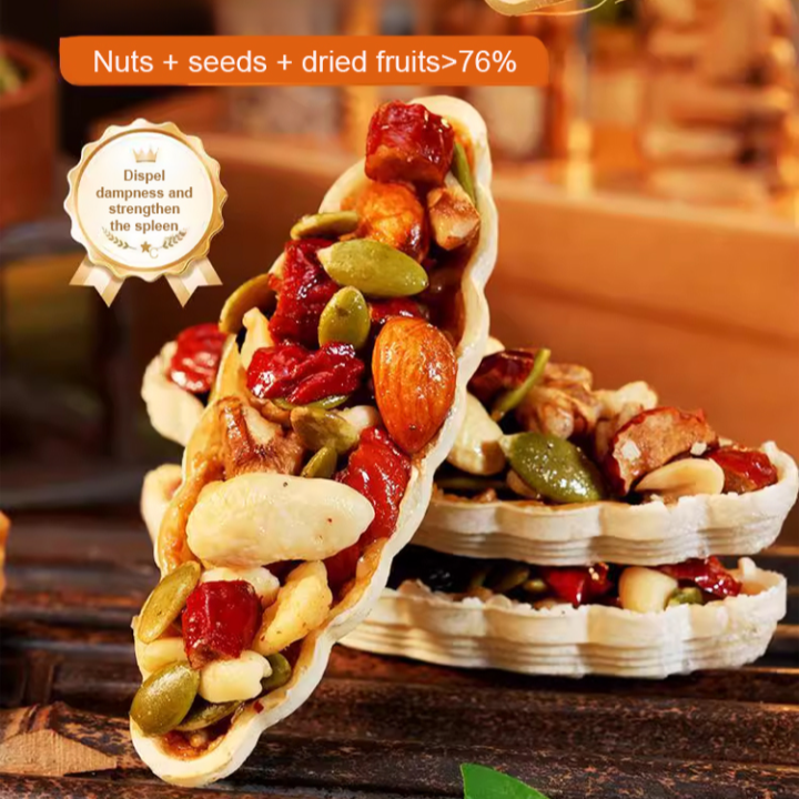 Nutritious Crackers Boat Instant Healthy Snacks eight treasure boat