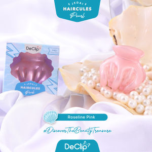 Declip Jedai Haircules Gigi 5 Ukuran 5cm Warna Roseline Pink Pearl
