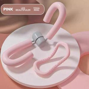 Set Lengkap Alat Yoga 4-in-1  Tummy Trimmer Slimming Leg Tool Yoga Ring 8-figure Tension Band