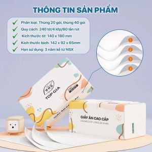 Thùng 20  thùng 40 gói giấy ăn bỏ túi  nhỏ gọn tiện lợi an toàn lành tính thân thiện với làn da