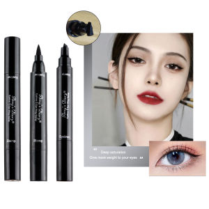 Ta💋.Amy Diary Eyeliner Stamp 2 In 1 Waterproof Liquid Eyeliner Pensil Waterproof Ukuran Stamp Small / Big Bisa COD