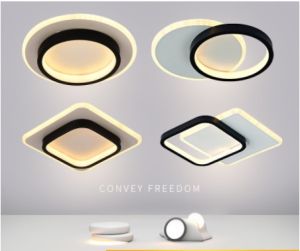 YHLAMP Tricolor Modern Corridor Light Nordic Corridor Center Led Ceiling Light For Bedroom Aisle Light Home Indoor