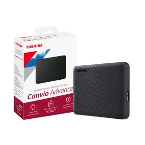 Toshiba Canvio Advance V10 Portable External Hard Drive - Black/Red/Light Beige/Green (1TB/2TB/4TB)