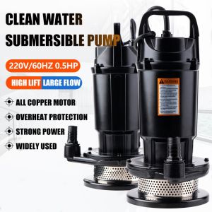 An LAN MALL【COD】 Submersible Pump 220V 60Hz Agricultural Irrigation High Lift Clean Water Pump household water pump high lift shallow well submersible water pump 0.5HP/1HP/1.5HP 1inch Outlet Pure Copper Motor
