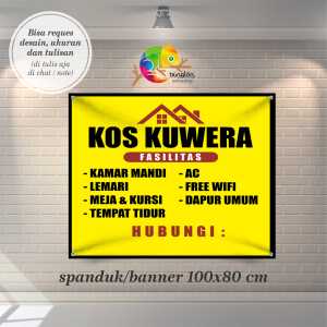 Cetak Spanduk Banner Kos Kosan
