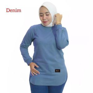 Zolaqu Full size M L XL XXL kaos terbaru 2025 atasan wanita lengan panjang kaos zolaqu atasan wanita