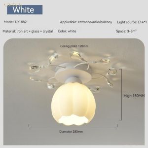 Nordic Style Ceiling Light For Hallway And Balcony With Modern And malist Design
