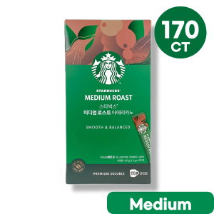 STARBUCKS Americano Medium/Dark Roast 170 Sticks Instant Coffee