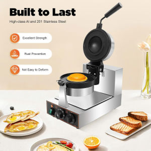 Máy Làm Burger Đĩa Bay Nhỏ 100 mm UFO 1200 W Ice Cream Hamburger Maker 220V PVN5149