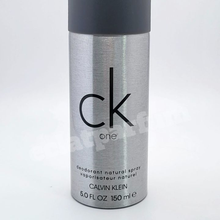 Calvin Klein CK One Deodorant Natural Spray 150ml Eclat Parfum