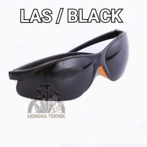 KACAMATA SAVETY LAS / BENING / SMOKE MOTOR KACAMATA PENGAMAN SPORTY MURAH DIN 10 HITAM / CLEAR / ABU
