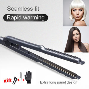 Pro Electronic Hair Curling Irons Curler Hair Straightener Flat Iron Corrugated Crimper Waves Fast Temperature Control tool