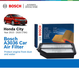 Bosch Engine Air Filter Cleaner Element for] Honda City GM6 T9A 4th Gen (2014 - 2019) A3036